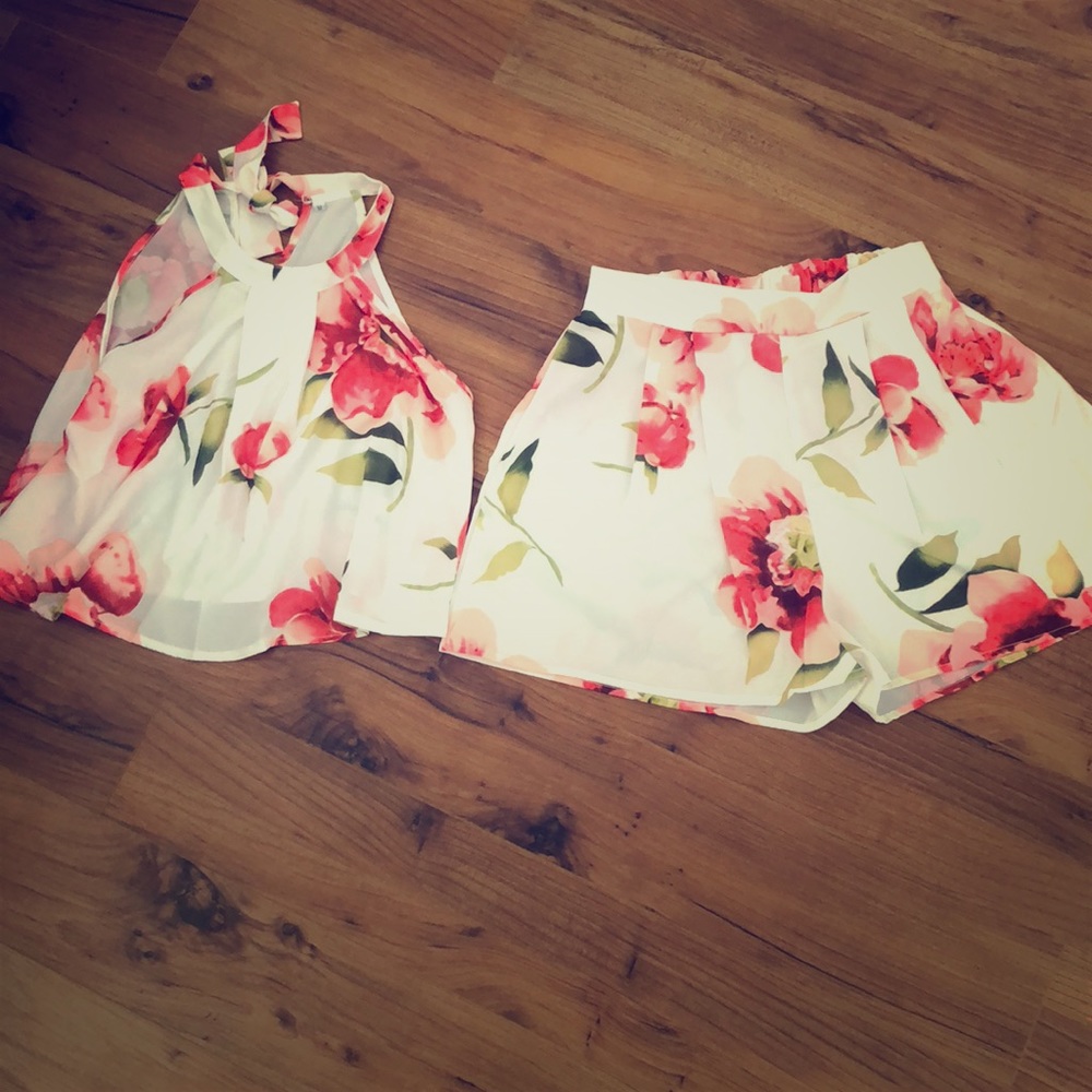 Floral 2 piece